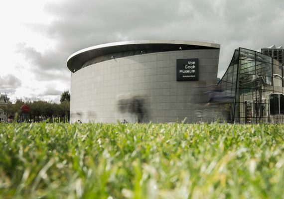 Van gogh museum in Amsterdam is one of the main attractions in Amsterdam.