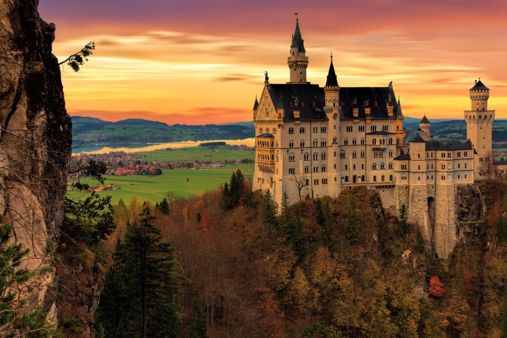 Castles are common in Europe and are main attractions.