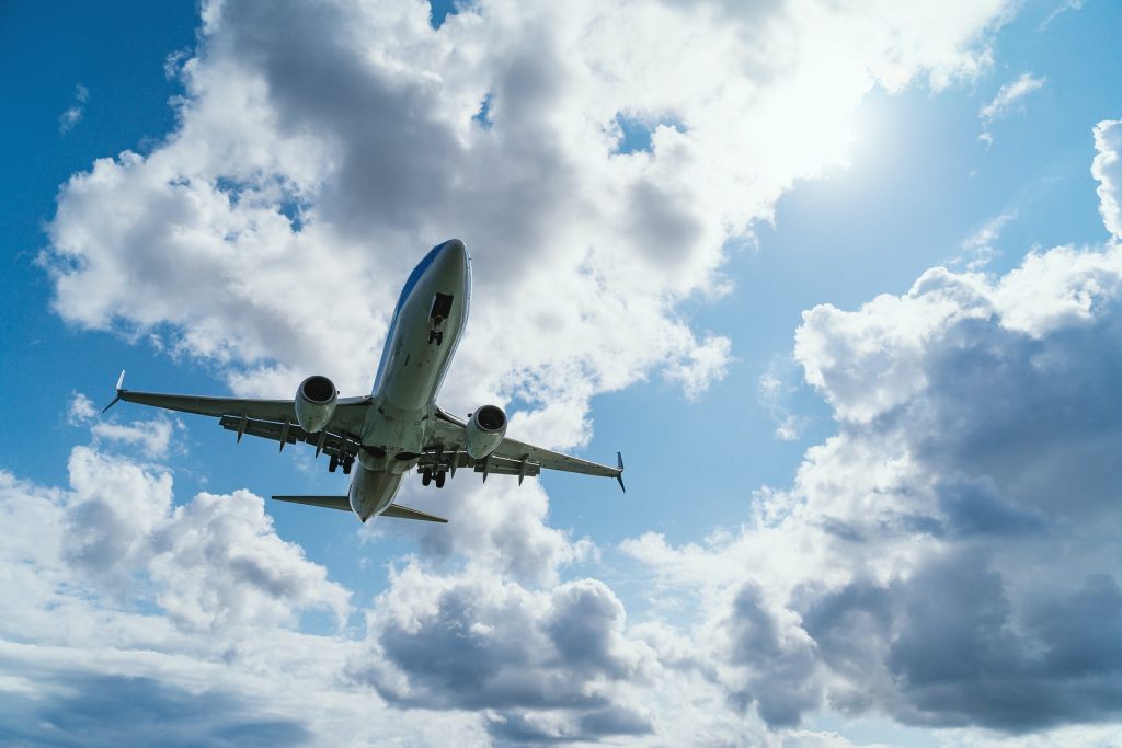 Airplane is most used mode of transport nowadays for travelling abroad.